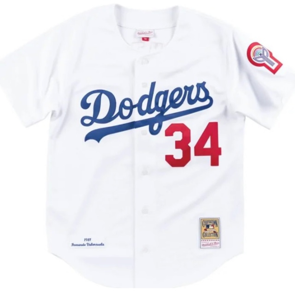 Fernando Valenzuela 1981 Dodgers Authentic Jersey